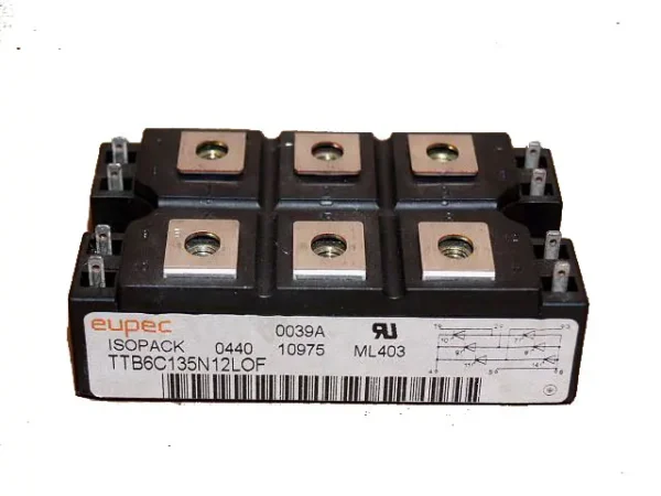 Módulo Rectificador Eupec TTB6C135N12LOF